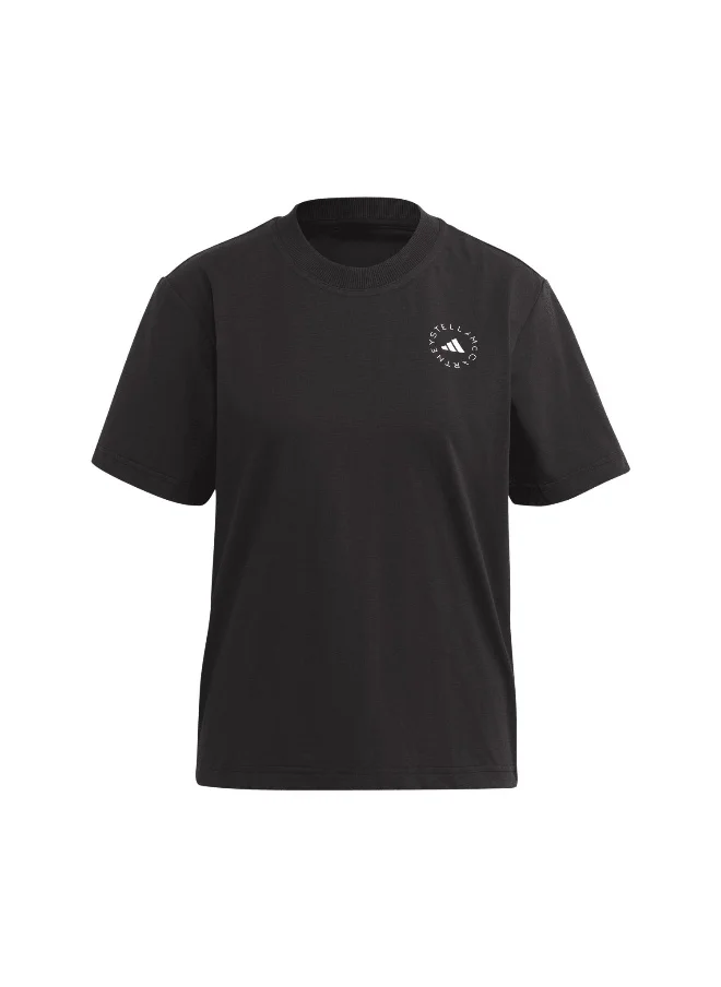 Adidas Adidas Asmc Regl Tee Black Training T-Shirts For Women Xs