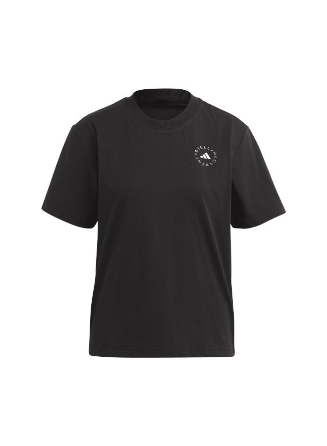 Adidas Asmc Regl Tee Black Training T-Shirts For Women Xs - Image 2