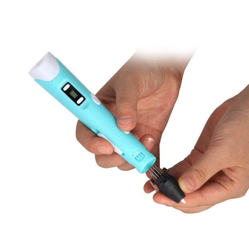 Generic Protomont 3D Pen Intelligent Drawing Printing doodler Pen Drawing 3D Model for Kids and Adults, Types for Crafting, Art & Model, Best for DIY Gift (Sky Blue) - Image 3
