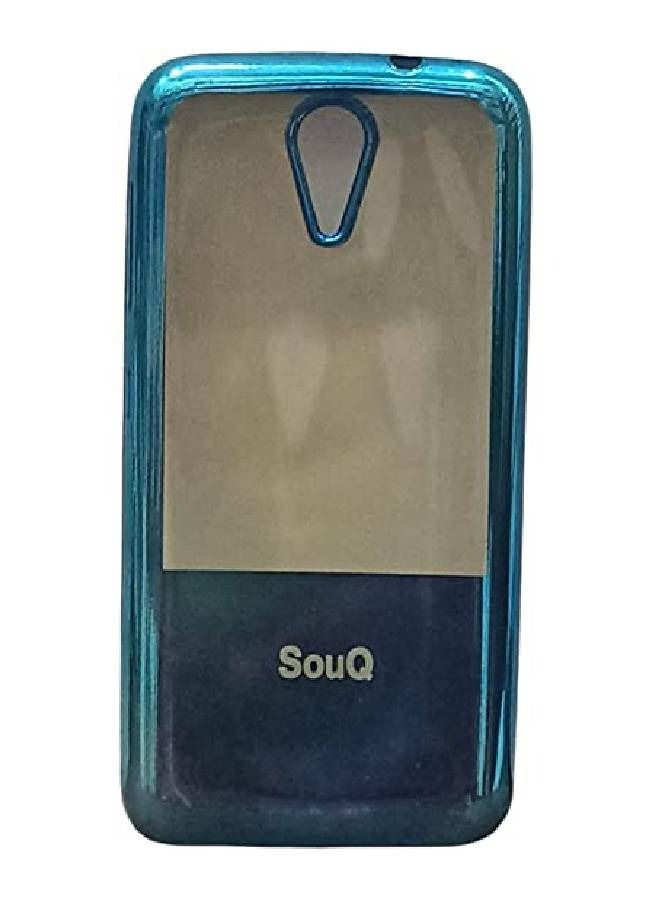جراب خلفي مناسب لهاتف اتش تي سي D620. أزرق
