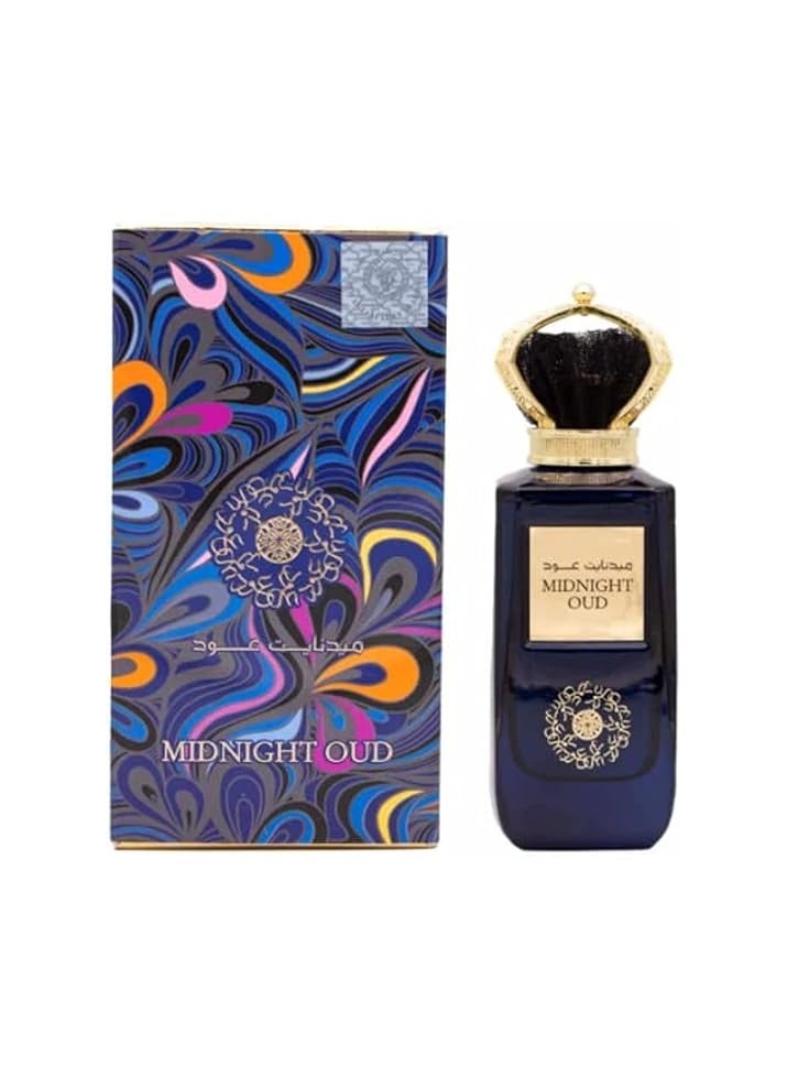 Ard Al Zafaran - Ard Al Zafran Midnight Oud Perfume for Unisex - 100ml🌟🌟🌟🌟🌟 - Image 1