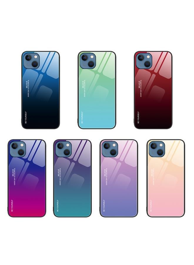 اس-توب جراب هاتف زجاجي متدرج الألوان لهاتف iPhone 15 - Image 2