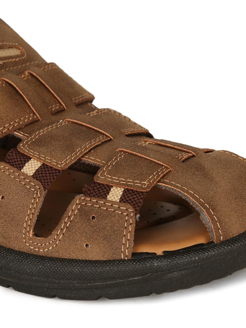 Bata باتا صندل صيد الرجال بدون أربطة - بني (11 UK) (8614142) - Image 5