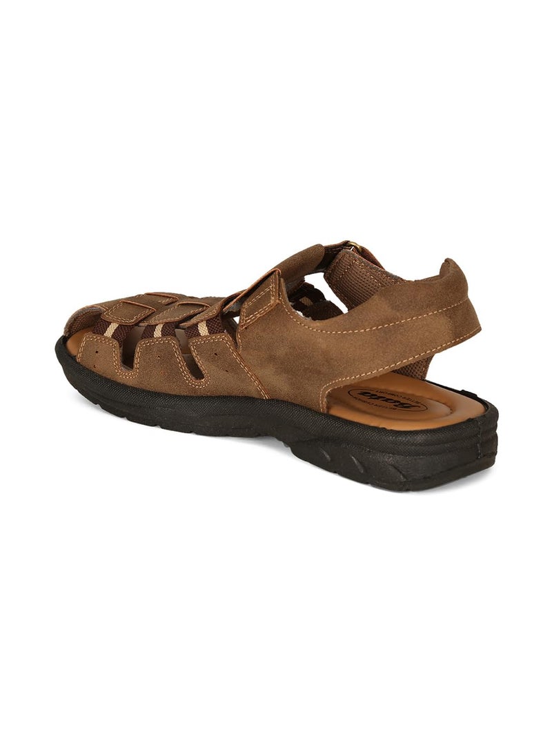 Bata باتا صندل صيد الرجال بدون أربطة - بني (11 UK) (8614142) - Image 2