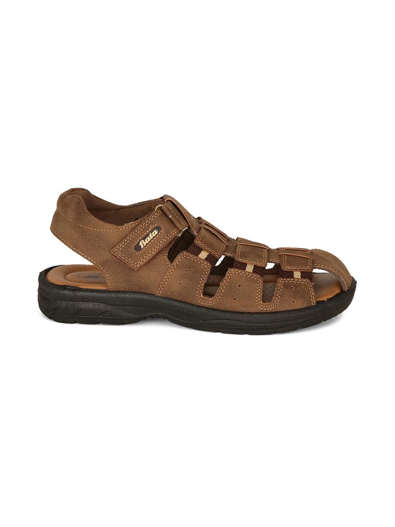 Bata باتا صندل صيد الرجال بدون أربطة - بني (11 UK) (8614142) - Image 3