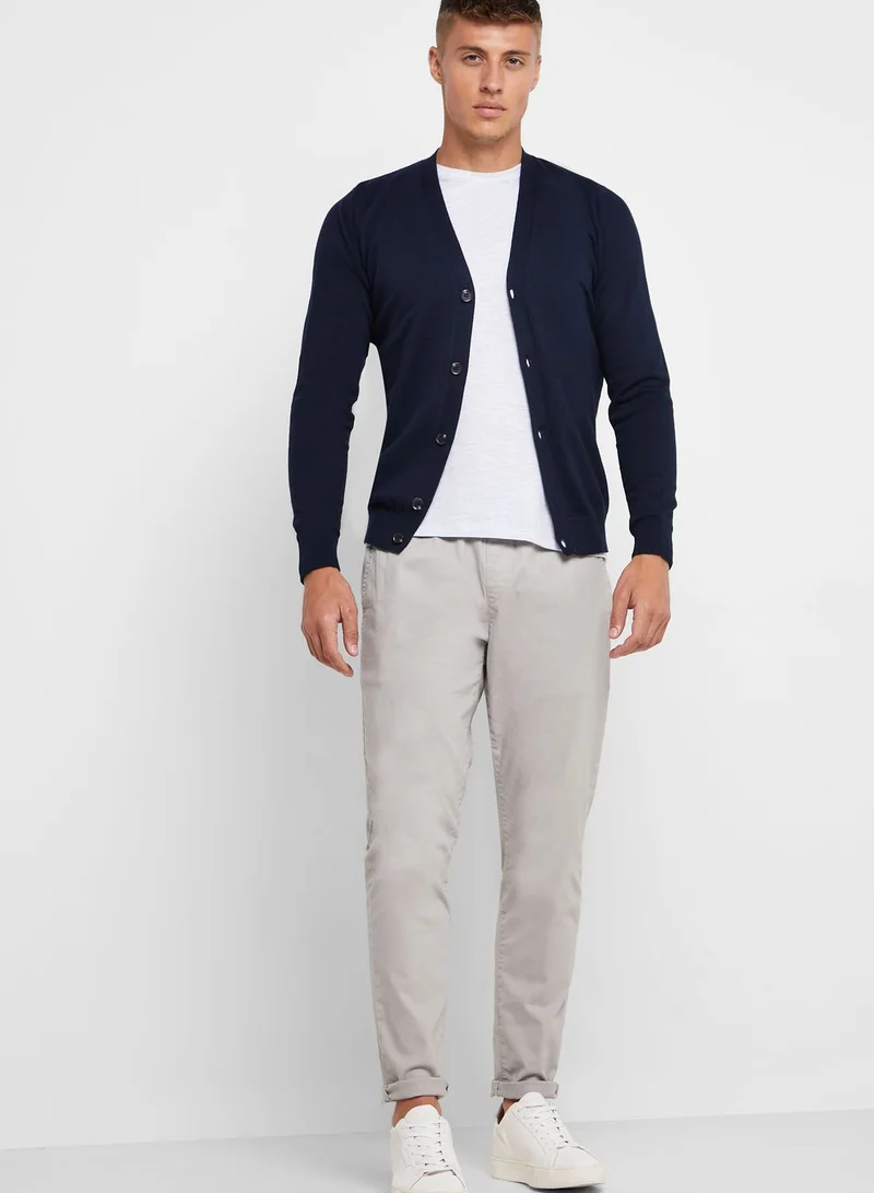 BURTON Knitted Button Cardigan