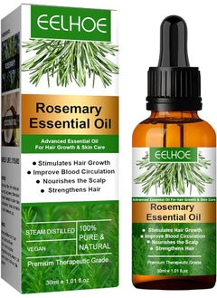 Oil For Hair Growth Rosemary Essential Oils 100% Pure Natural For Hair Growth Face Care Aromatherapy Rosemary Hair Oil