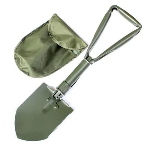 ZIGLY Portable Camping Hiking Military Survival Garden Mini Folding Shovel - Image 4