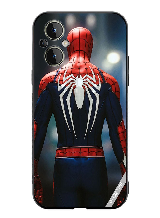 VR CREATIVE Protective Case Cover For OnePlus Nord N20 5G Spiderman Back Design Multicolour - Image 1