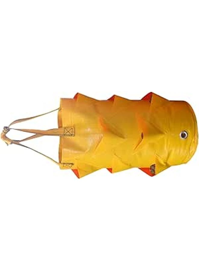 Hanging Strawberry Grow Bag 3 Gallon Yellow Multi Pocket Wall Mounted Planter - Image 1