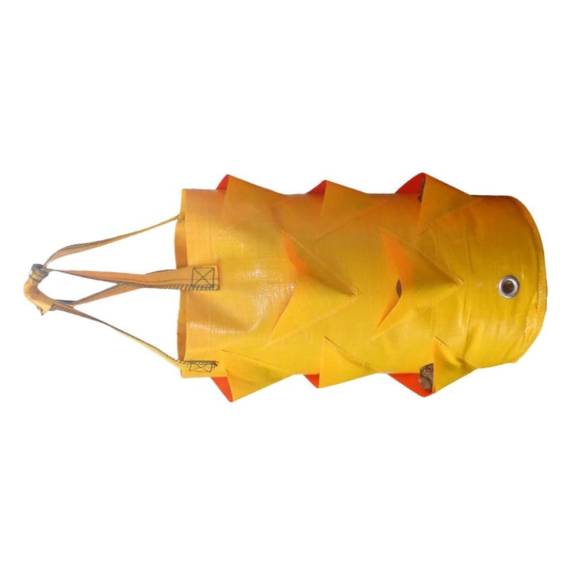 Hanging Strawberry Grow Bag 3 Gallon Yellow Multi Pocket Wall Mounted Planter - Image 2