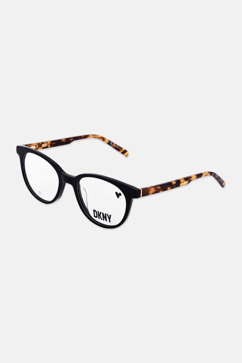 DKNY نظارات دائرية للنساء DK5050، سوداء - Image 3