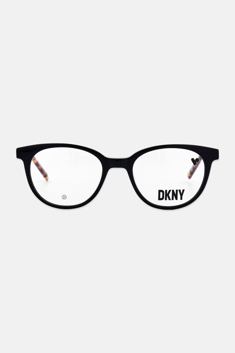 DKNY نظارات دائرية للنساء DK5050، سوداء - Image 1