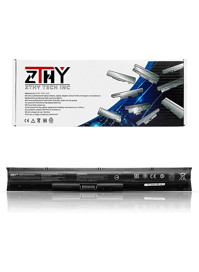 ZTHY High Capacity 41Wh Ki04 Ko04 Laptop Battery Replacement For Hp Pavilion 14-Ab000 14-Ab 14-Ab006Tu 15-Ab000 15-Ab 15-Ab038Tx 15-Ag 17-G 17-G000 Hstnn-Lb6R Hstnn-Db6T Hstnn-Lb6S Tpn-Q158 800049-001 - Image 1