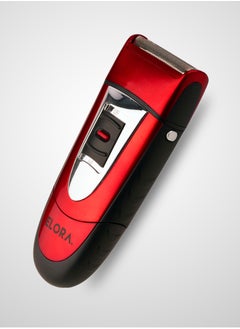 ELORA Elora Personal Care 2 In 1 Men's Rechargeable Shaver With Nose Trimmer ELPC-1862 Red  - Image 5