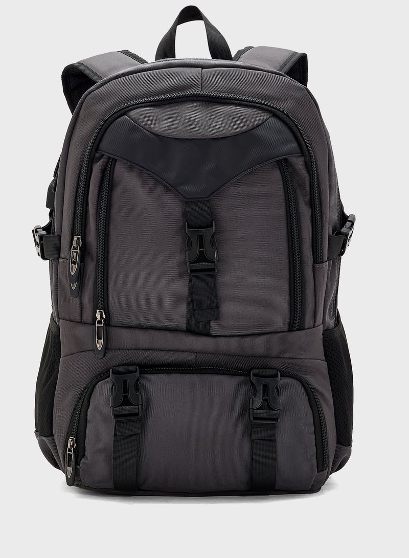 سفنتي فايف حقيبة ظهر كاجوال مع دعم للظهر بفتحات تهوية - Image 1