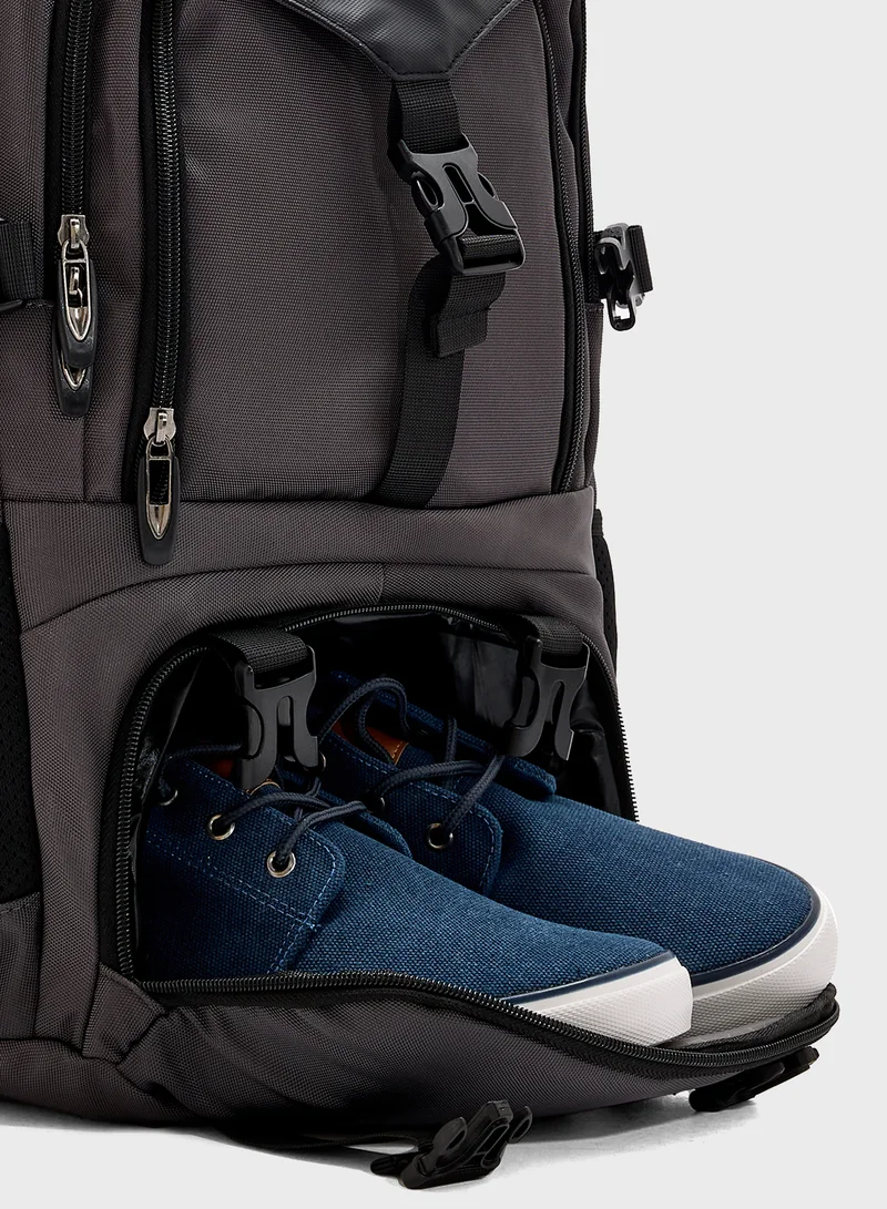 Seventy Five Casual Backpack With Ventilation Back Support