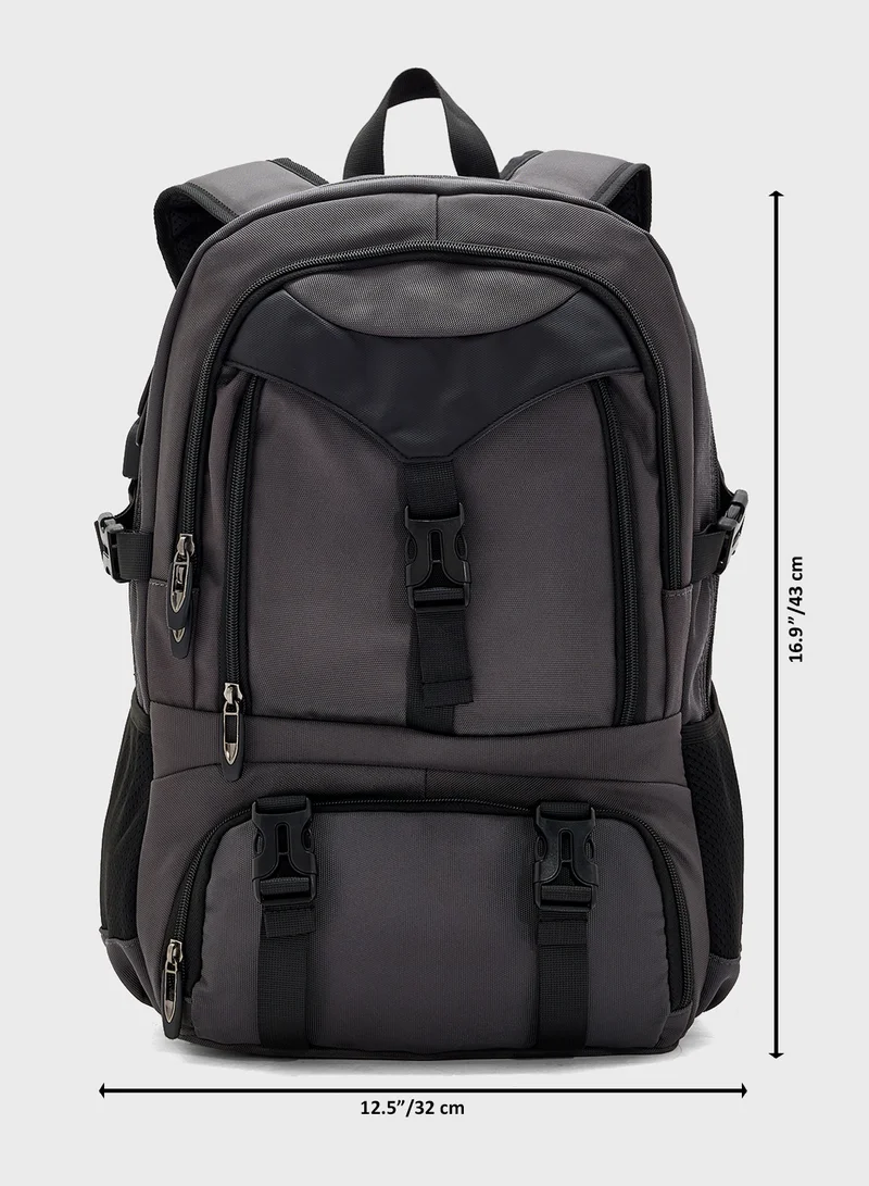Seventy Five Casual Backpack With Ventilation Back Support