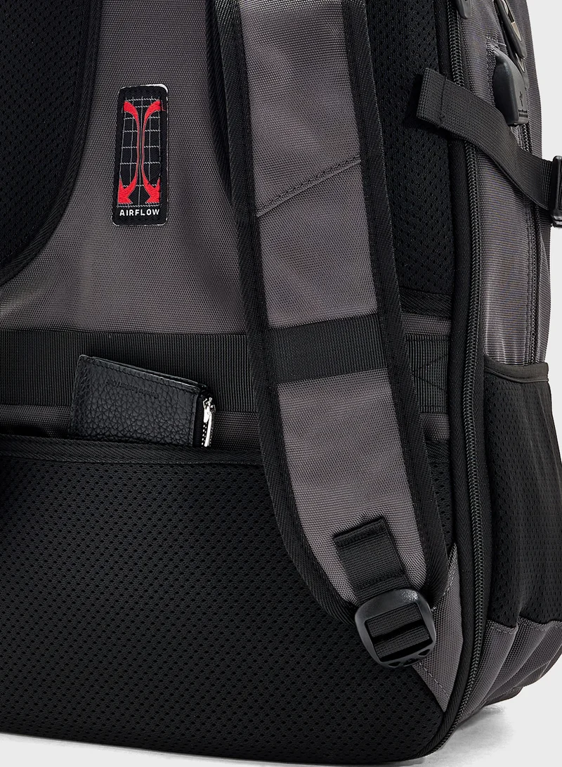 Seventy Five Casual Backpack With Ventilation Back Support