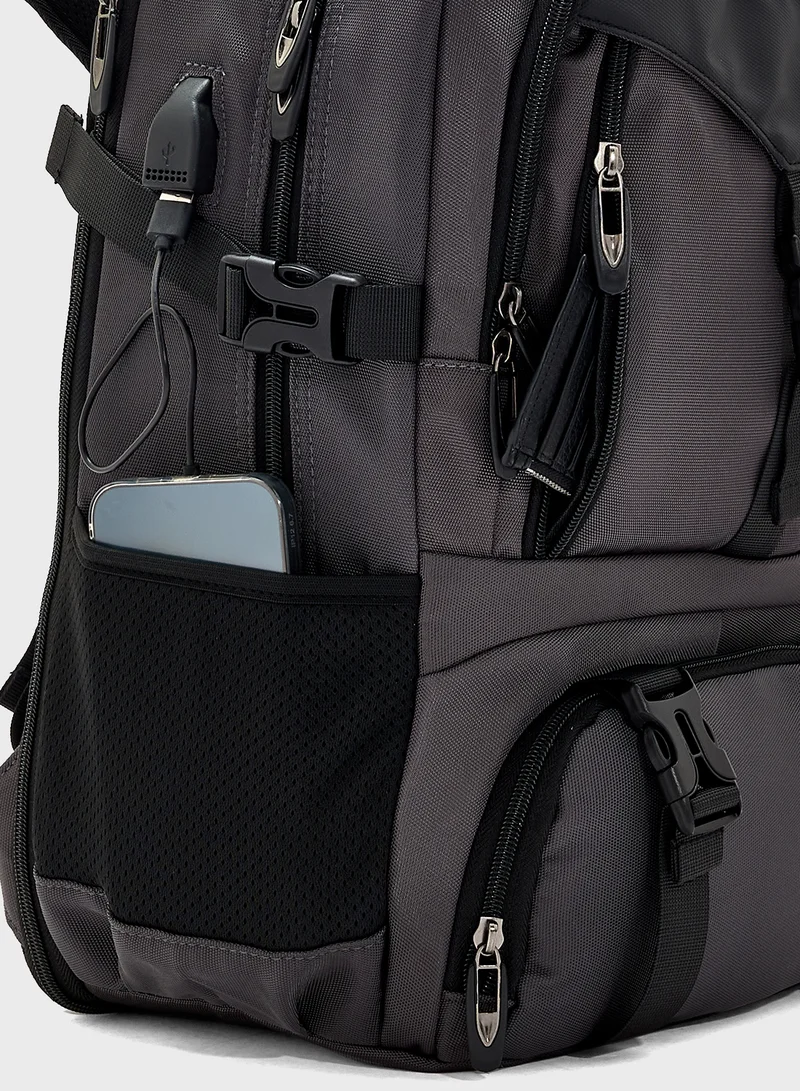 Seventy Five Casual Backpack With Ventilation Back Support
