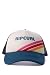 Rip Curl Womens Trucker Baseball Hat Lightweight and Breathable Mesh with Adjustable Snapback and Curved Brim for Sun Protection - Image 2