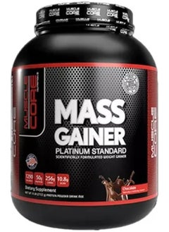 MUSCLE CORE Muscle Core Mass Gainer Platinum Standard Scientifically Formulated Weight Gainer Chocolate Flavour I 6Lb  - Image 2