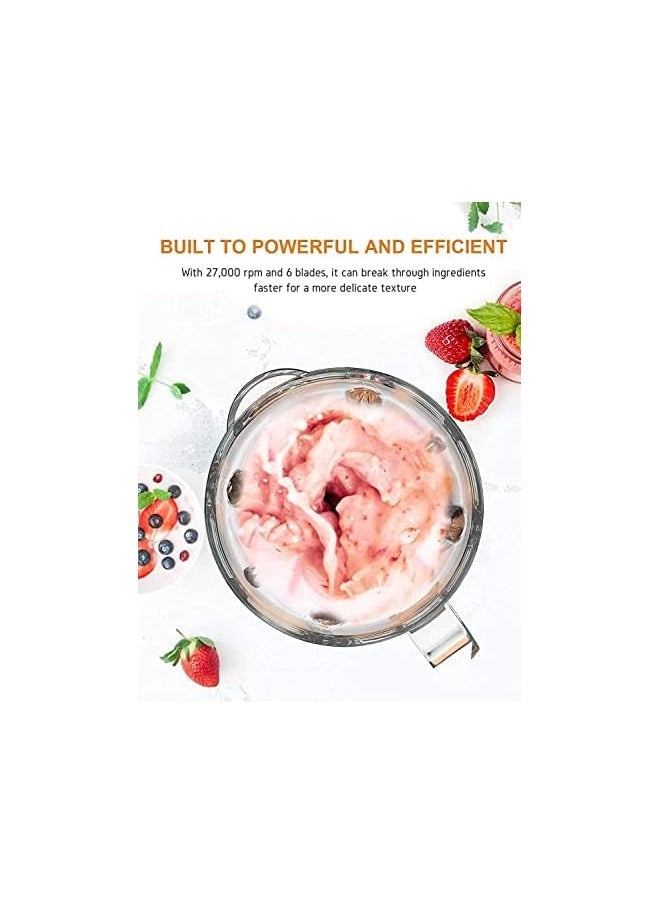 Stand Blender With 6 Blades, Powerful, 2 Speed Levels And Pulse, 1.5L Pot [Energy Class A+++]