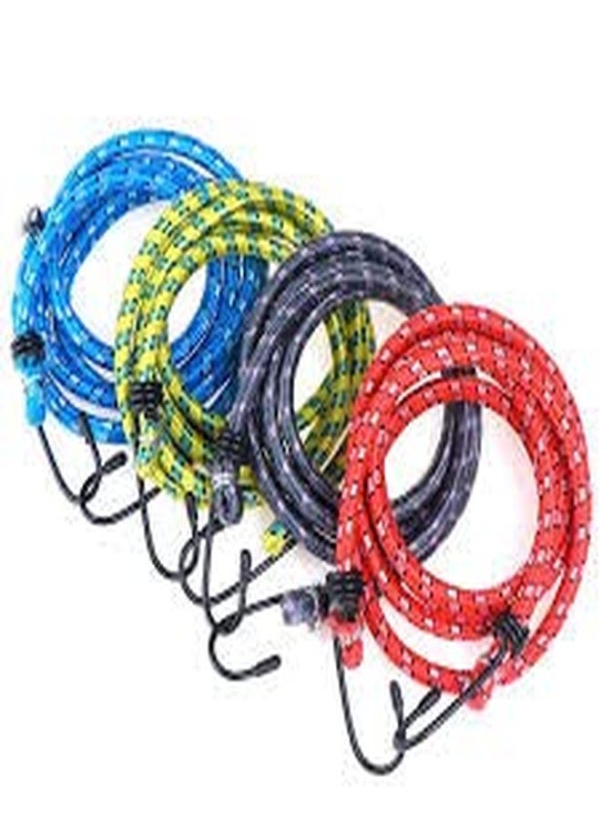 YOOKO قطعتان من أفضل أحزمة الأمتعة المصنوعة من النايلون (Assorted_zach-Luggage-Rope-) 5 أمتار. - Image 1