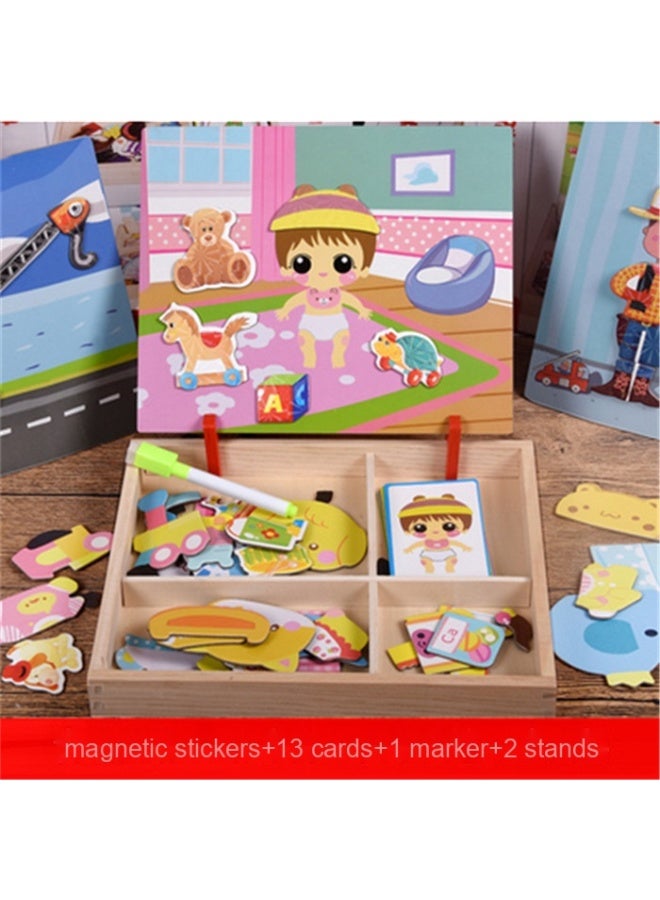 Wooden Jigsaw Puzzle for Kids - Educational Development Toy