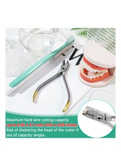 Captaintech Braces Wire Cutter Hard Wire Cutter Pliers Wire Cutters Braces Stainless Steel Brace Removal Tooth Pulling Kit Tool  - Image 3
