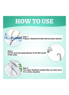 Captaintech Braces Wire Cutter Hard Wire Cutter Pliers Wire Cutters Braces Stainless Steel Brace Removal Tooth Pulling Kit Tool  - Image 5