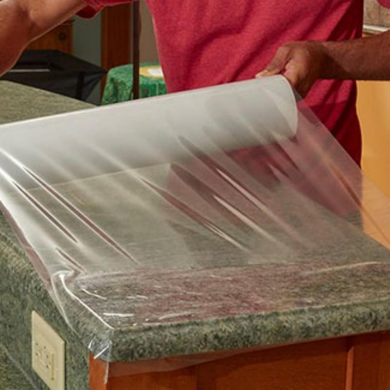 ETI شريط فيلم حماية السطح - شفاف، قابل للإزالة، مقاوم للخدوش للمعادن والزجاج والبلاستيك - الطول 100 متر، العرض 150 مم - Image 3