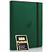 Fabmaker Premium 9 Pocket Card Binder for 360 Cards Fabmaker PU Cover Trading Card Binder Sturdy Card Collection Album Sleek Card Holder Folders for Game Cards Sports Cards Dark Green - Image 3