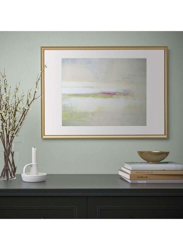 Selecto Hub Wall Picture Frame, Wall Hanging Photo Frame, Mounted Frame for Home, Office, Gold 50x70 cm - Image 2