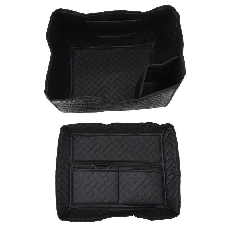 MJW Motorcycle Top Box Liner 45L Universal Fit - Enduring PU Leather Construction Abrasion Proof Protective Padding for Motorcycle Tail Case - Image 1