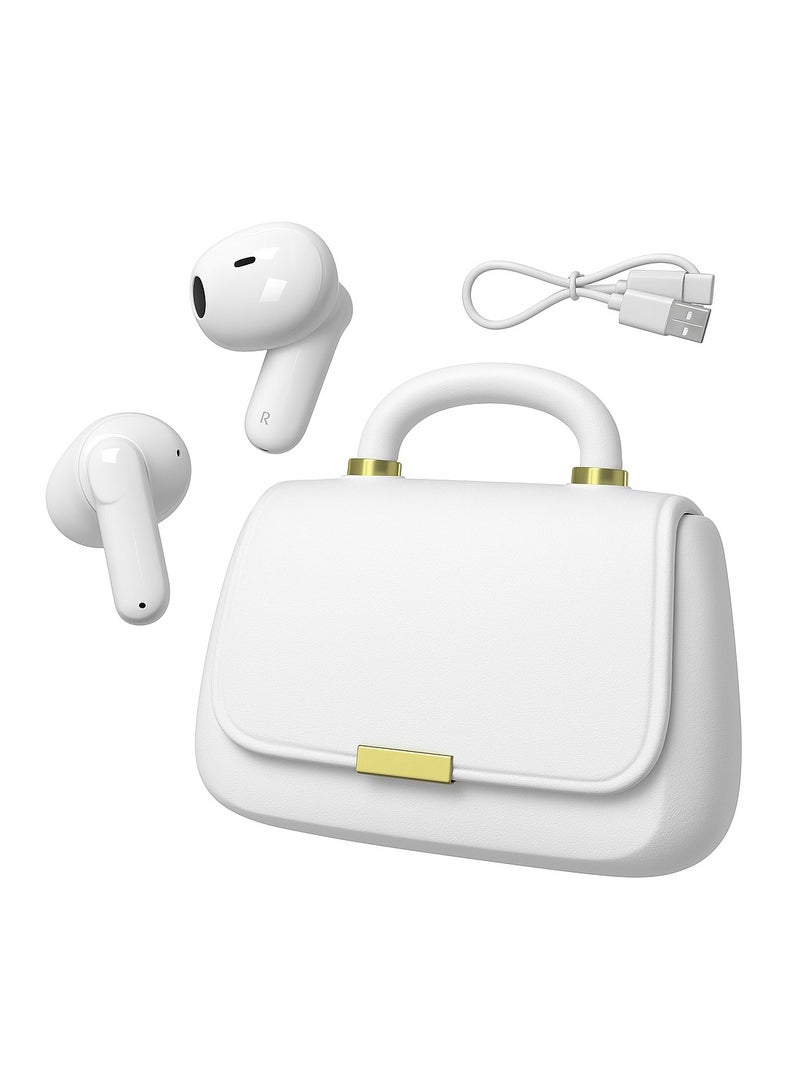 GREEN LION Wireless Earbuds with Handbag-Style Charging Case – Compact, Stylish, High-Quality Sound - Image 4