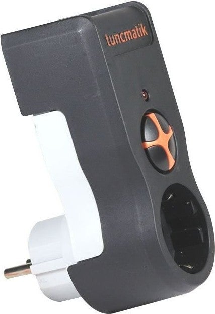 Surge Protected Socket Single Black