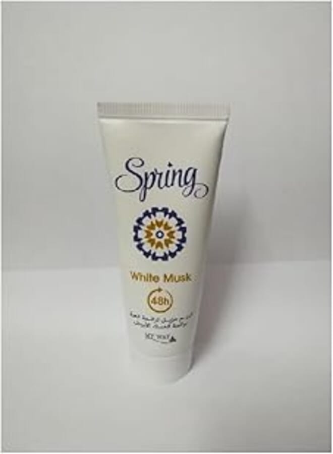 My Way Spring White Musk Deodorant Cream For Unisex - 40 gm - 48 Hour Protection