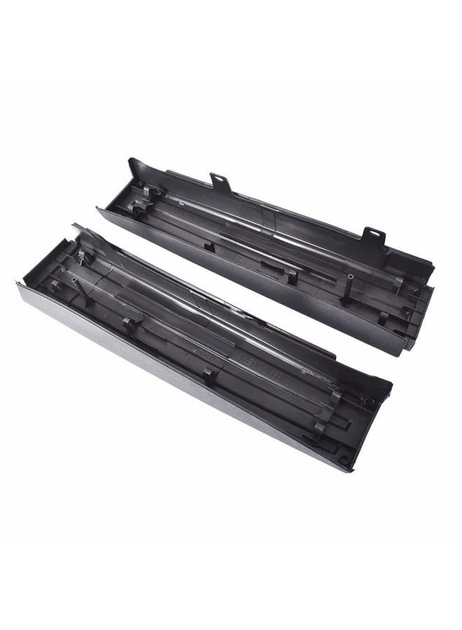 RainMan S Black Flex Step Side Tailgate Molding Covers Right & Left Fit for 2009-2014 F-150 - Image 4