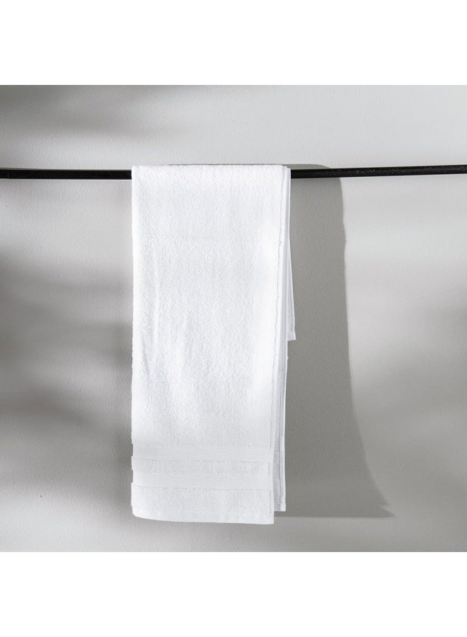 DANUBE HOME Ideal High Bulk Bath Sheet 90x150 Cm White  - Image 1