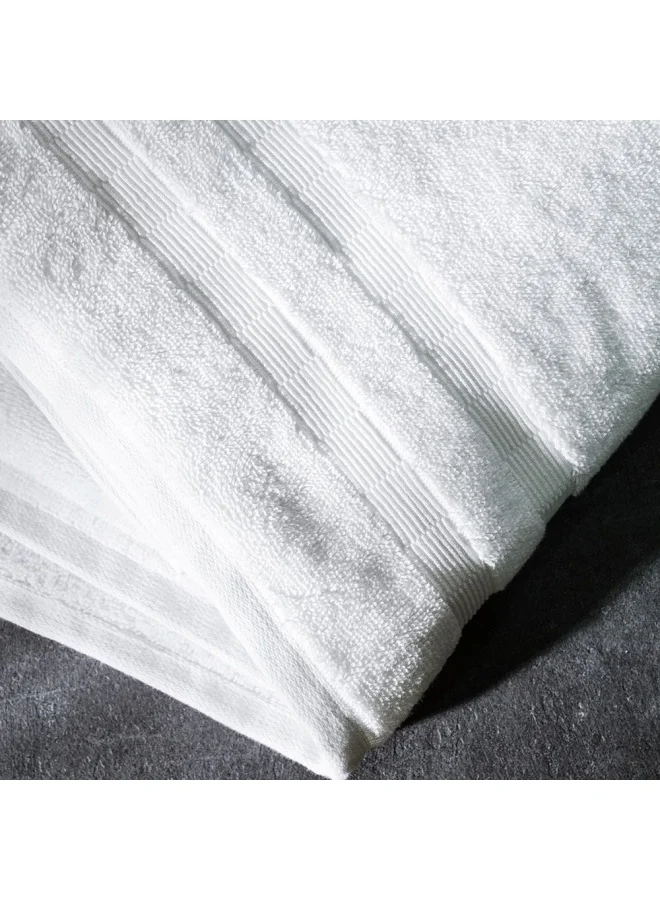 DANUBE HOME Ideal High Bulk Bath Sheet 90x150 Cm White