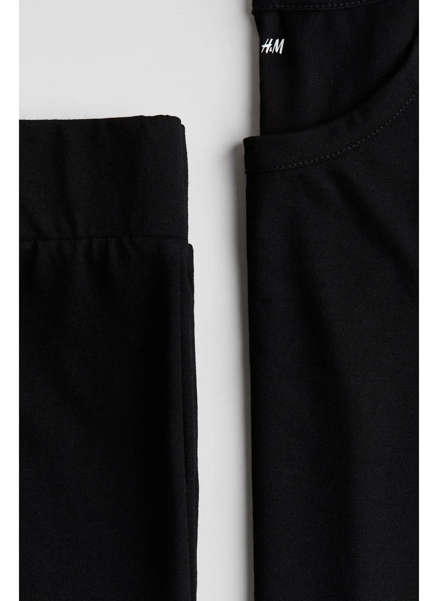 H&M 2-Piece Jersey Set