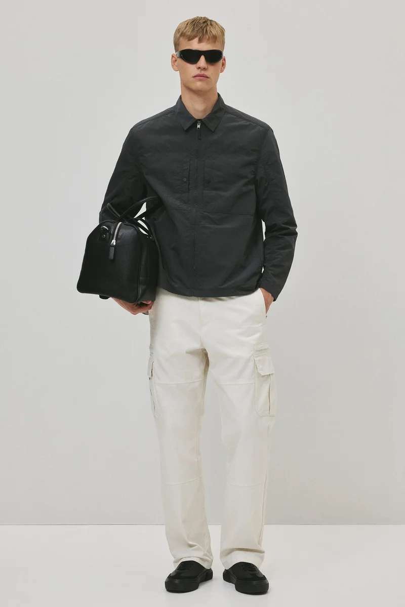 H&M Regular Fit Nylon overshirt