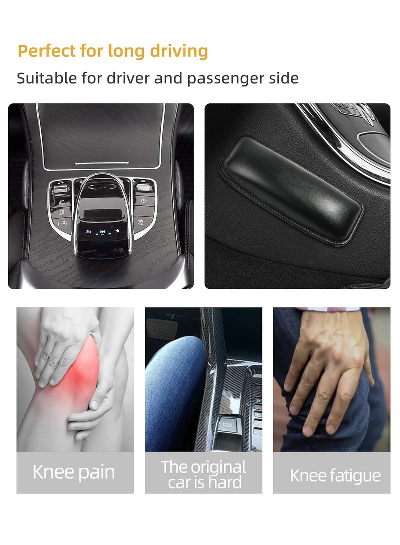 Loquat 2 Pack Soft Car Center Console Knee Leg Elbow Cushion Pad，Universal Car Knee Cushion Elbow Pillow Thigh Support Comfort Pillow - Image 3