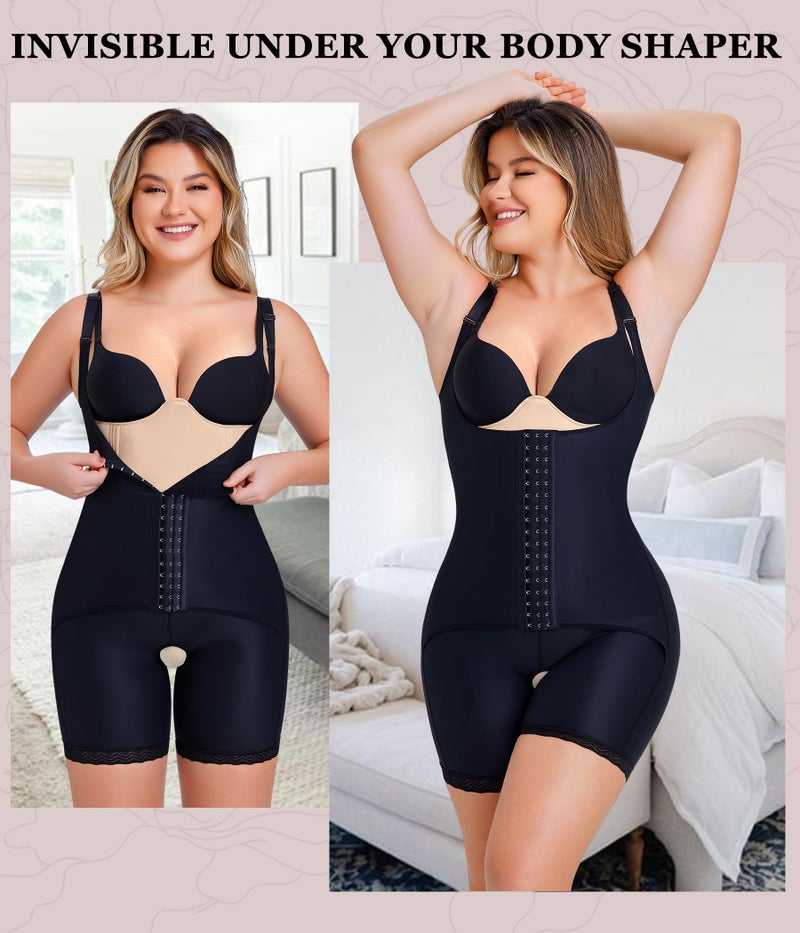 YERKOAD 360 Lipo Foam Ab Board Post Surgery Liposuction Abdominal Compression Boards Belly Wrap Lipo Recovery Waist Cincher(Beige, One size) - Image 5