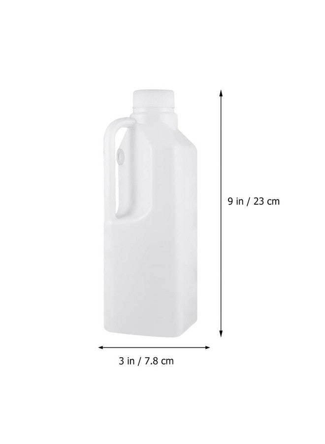 DOITOOL 1 Set Lamb Feeder Bottle Lamb Milk Bottle Animal Feeding Bottle Calf Goat Sheep Milk Feeding Bottle Animal Bottles for Farmer 850ML (with 10 Bottle Topper) - Image 2