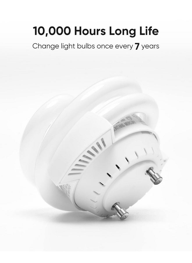 JACKYLED JACKYLED UL-Listed 13W T3 Spiral GU24 CFL Light Bulbs, 2700K Soft White 2 Prong Twist Lock Base Light Bulb, 1000 Lumen Compact Fluorescent Bulbs (2 Pack)  - Image 4