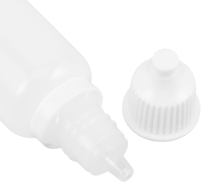 Milisten 50pcs 15ml Portable Squeezable Essential Oil Dropper Bottles with Screw Cap and Plug, Travel Plastic Liquid Dispenser Containers for Oil Storage and Personal Care - Image 2