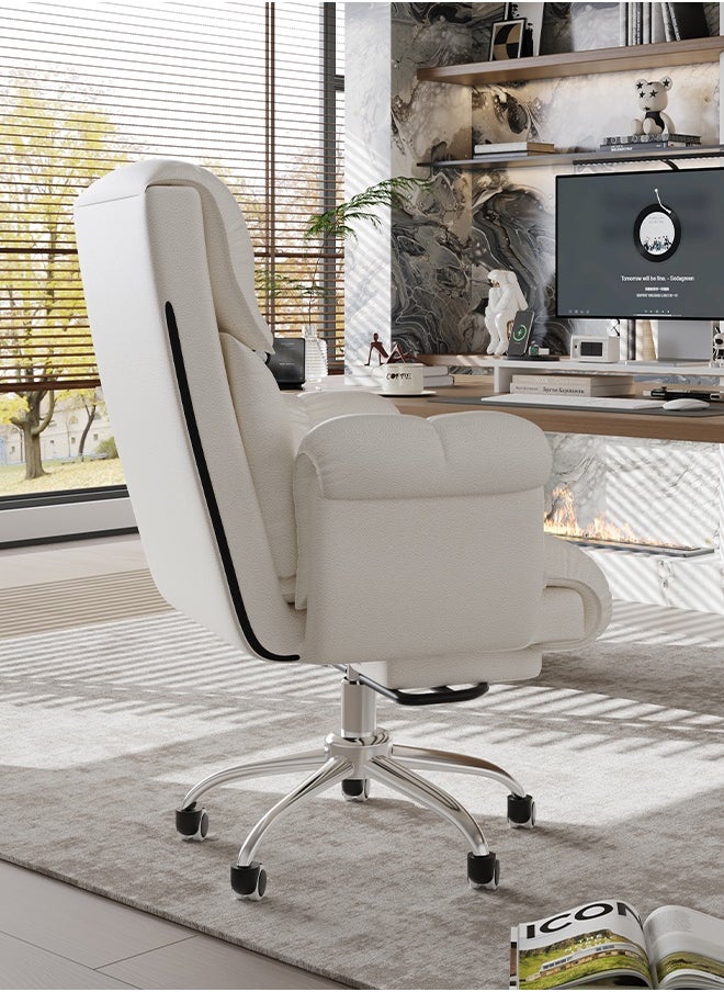 Generic - Computer Chair Ergonomic Office Chair, Desk Chair with Lumbar Support, High Back Adjustable Executive Office Chair with Swivel Rolling, Task Chairs with Arms - Image 1