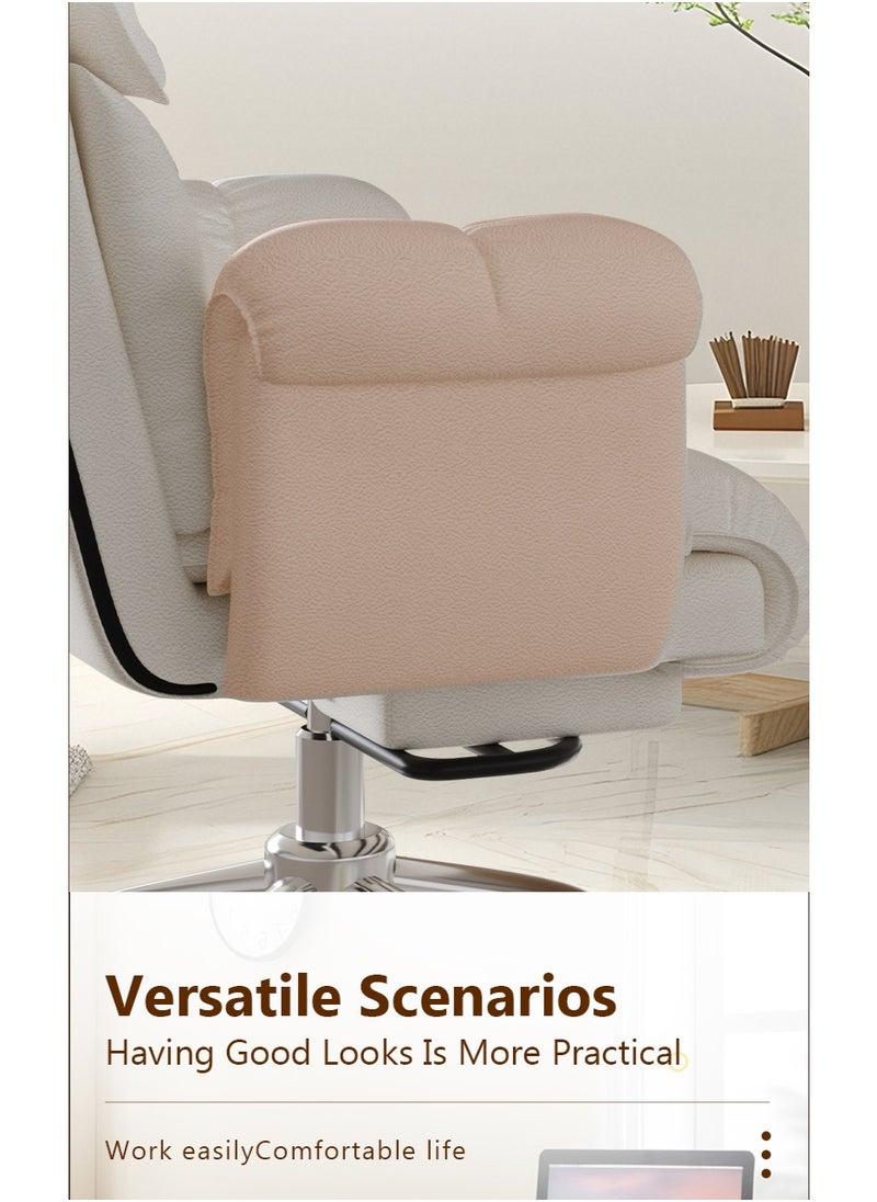 Generic - Computer Chair Ergonomic Office Chair, Desk Chair with Lumbar Support, High Back Adjustable Executive Office Chair with Swivel Rolling, Task Chairs with Arms - Image 1